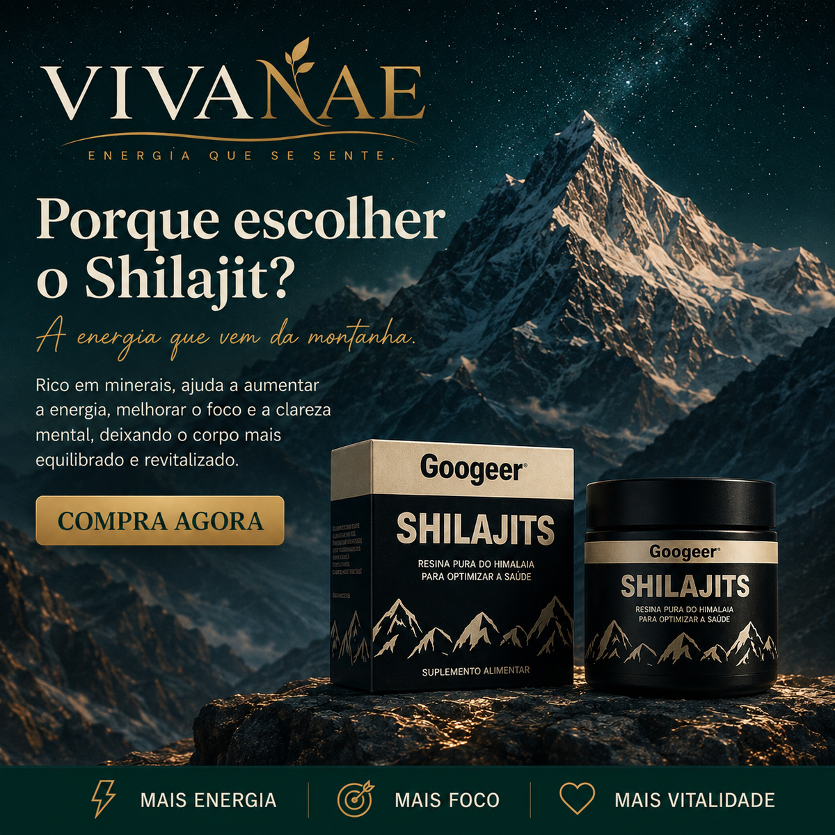 Vivanae Shilajit - por qué elegir el Shilajit